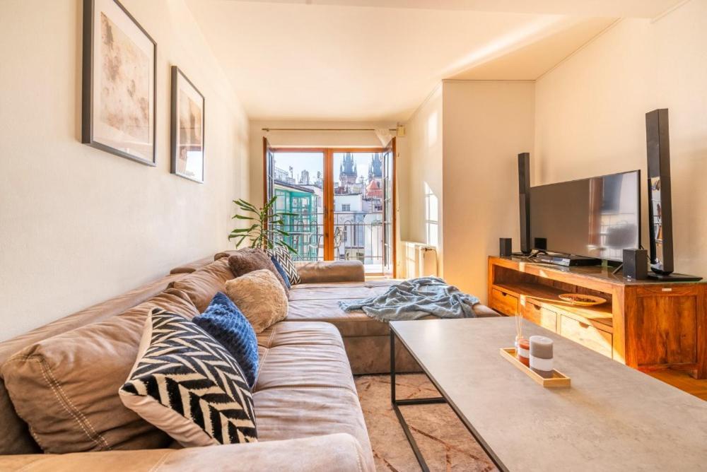 Templova - Old Town Large Apartment With Terrace Prag Exterior foto